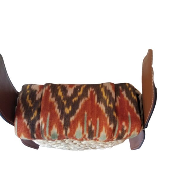 SAM EDELMAN STRAW New CROSSBODY Shoulder Bag Clutch Purse - Picture 9 of 13